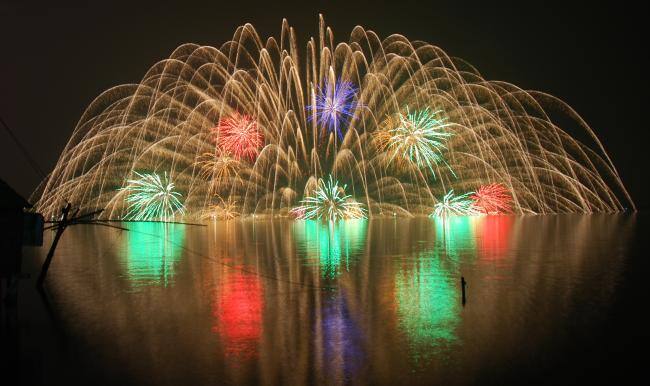 7/23 水郷祭 花火風景